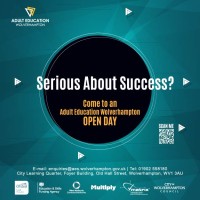 Serious About Success? Come to an Adult Education Wolverhampton Open Day| June