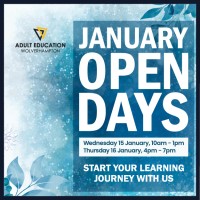 January Open Day 