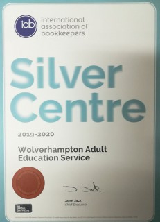 b2ap3_small_IABawardscertificate Silver award for AEW bookkeeping achievement - EasyBlog - Adult Education Wolverhampton