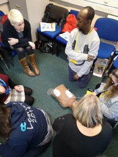b2ap3_small_LifeSkillsminimedics1 Life Skills students train as mini medics - EasyBlog - Adult Education Wolverhampton